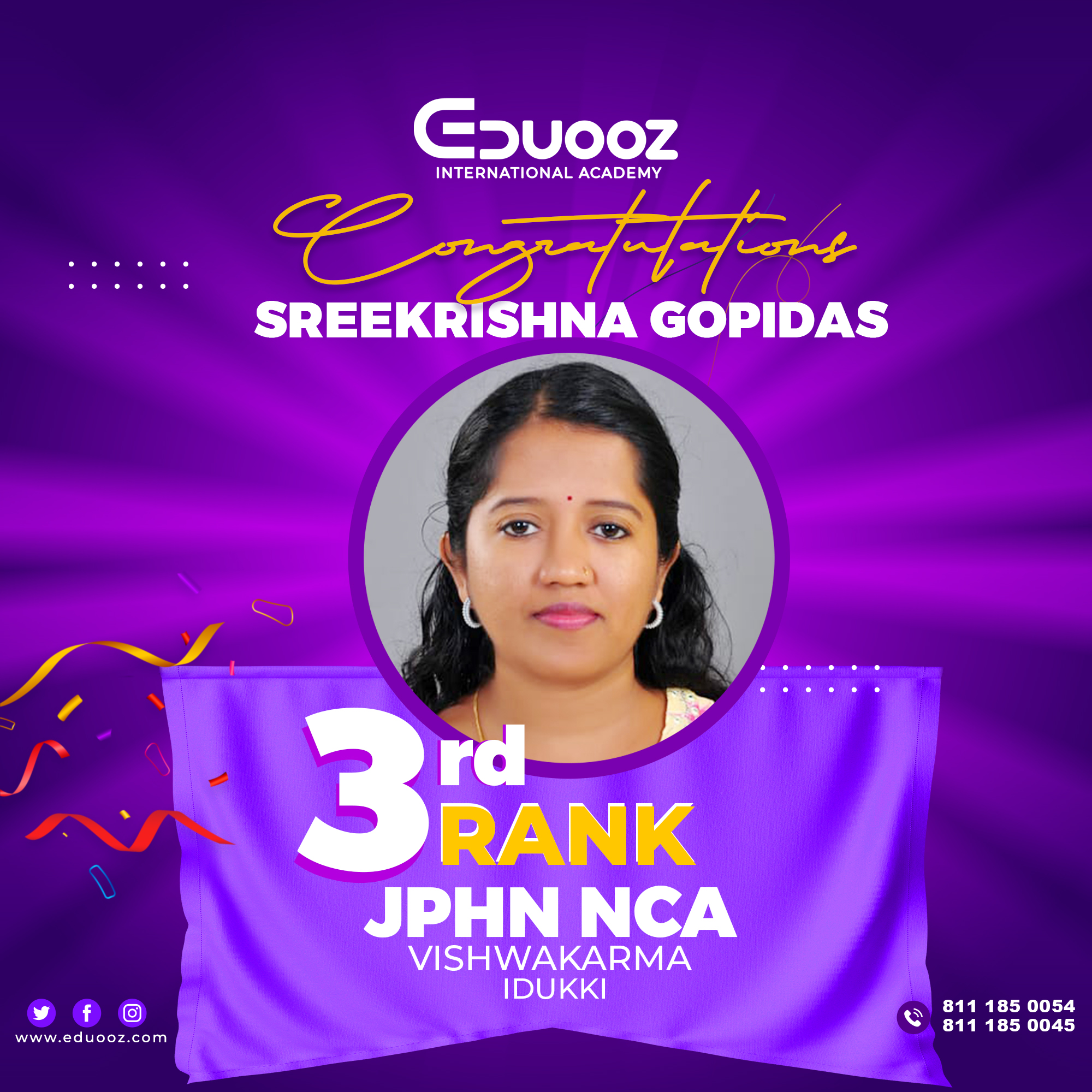 Rank holder portrait: Sreekrishna gopidas.jpg